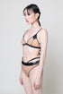 JOAN Dark G-String with Adjustable Straps